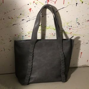 Grey purse